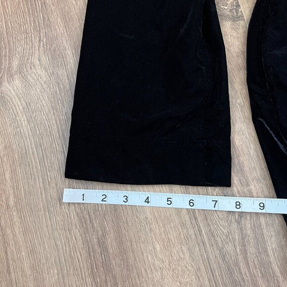 NEW Free People Black Velvet Open Back Chelsea Long Sleeve Mini Dress Sz L - Picture 11 of 16